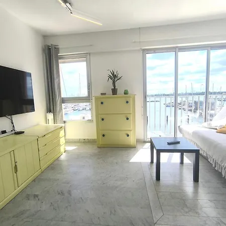 5060 Cap D'agde- 6 Pers - T2 Loggia 1ere Ligne Vue Port Avec Connexion Wifi Et Parking Lägenhet *