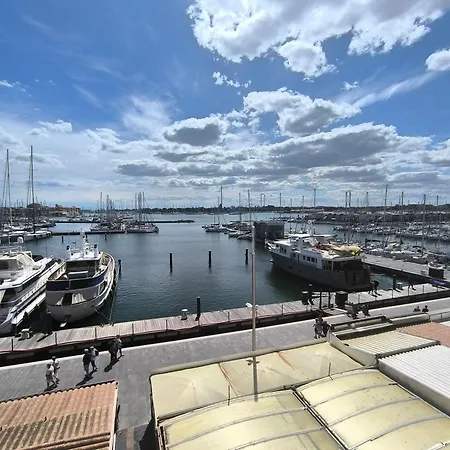 Appartamento 5060 Cap D'agde- 6 Pers - T2 Loggia 1ère Ligne Vue Port Avec Connexion Wifi Et Parking Agde